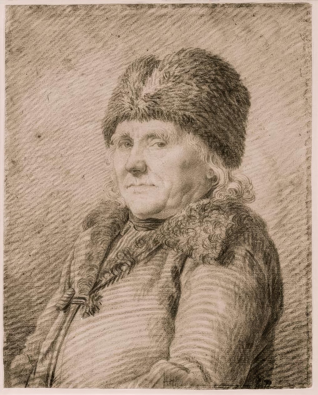 Portrett av faren Adolph Gottlieb Friedrich av Caspar David Friedrich