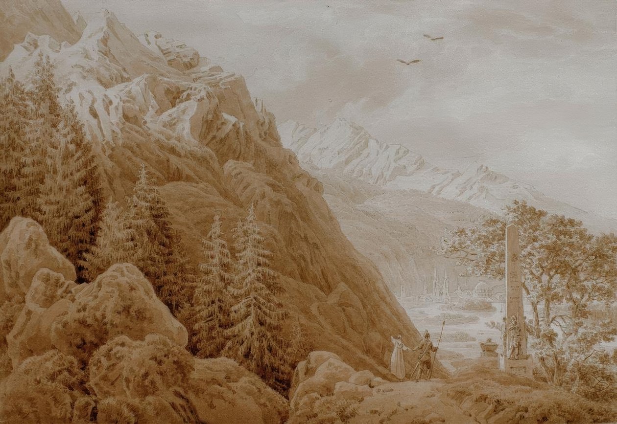 Høsten av Caspar David Friedrich