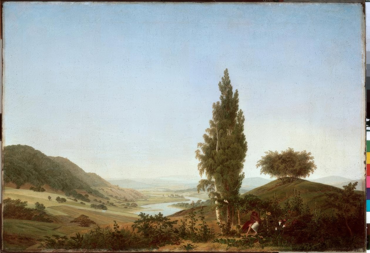 Sommeren av Caspar David Friedrich