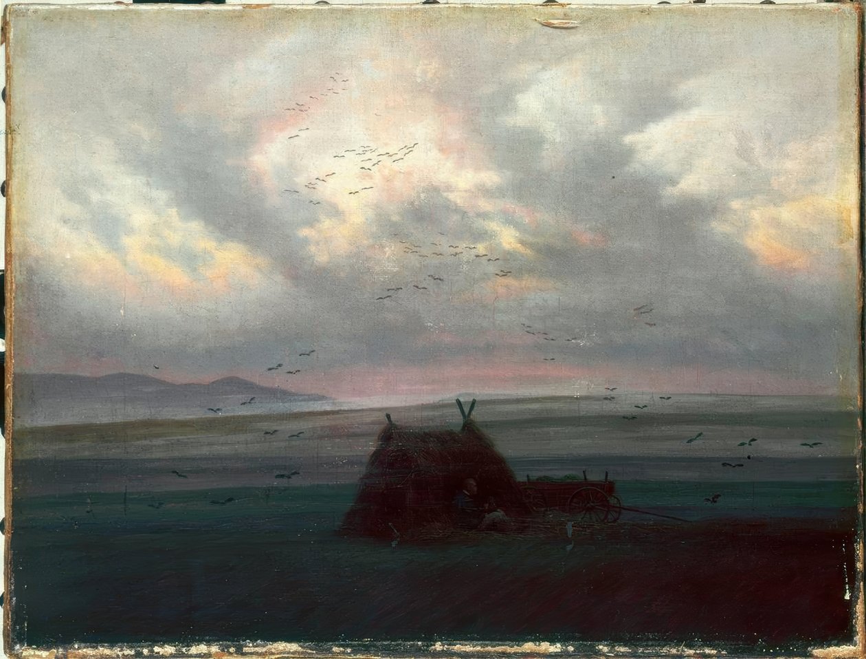 Dufter av tåke av Caspar David Friedrich