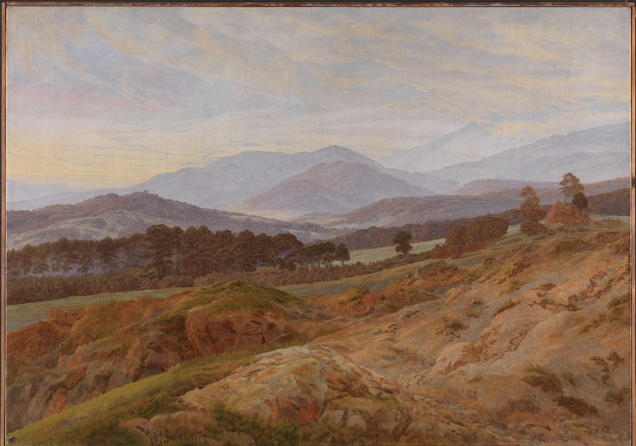 Gigantiske fjelllandskap av Caspar David Friedrich