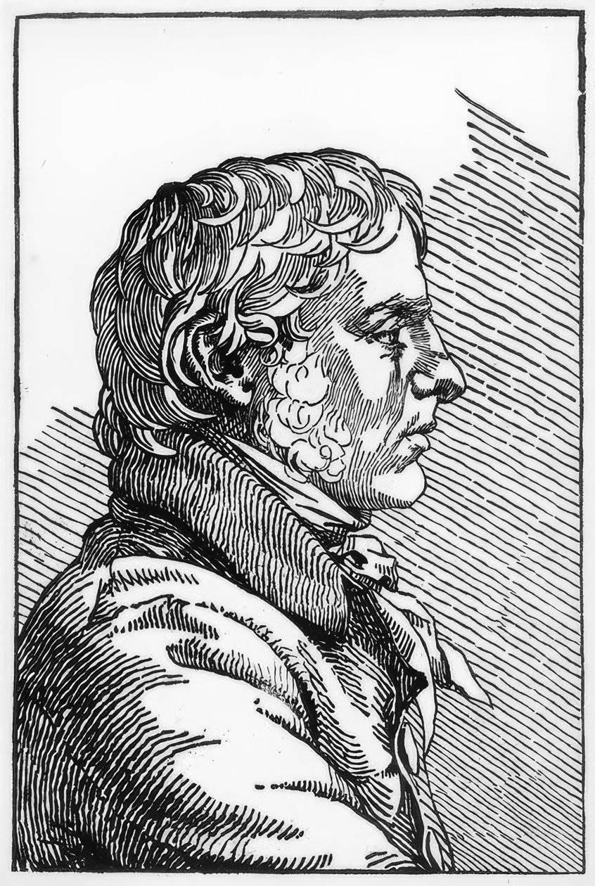Selvportrett av Caspar David Friedrich