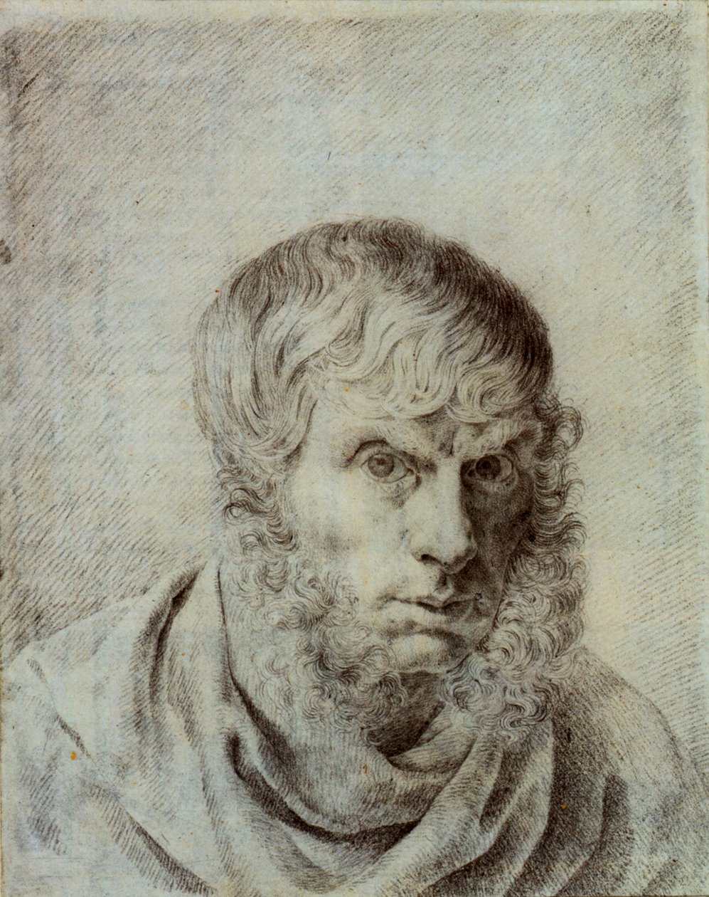 Selvportrett, 1810. av Caspar David Friedrich