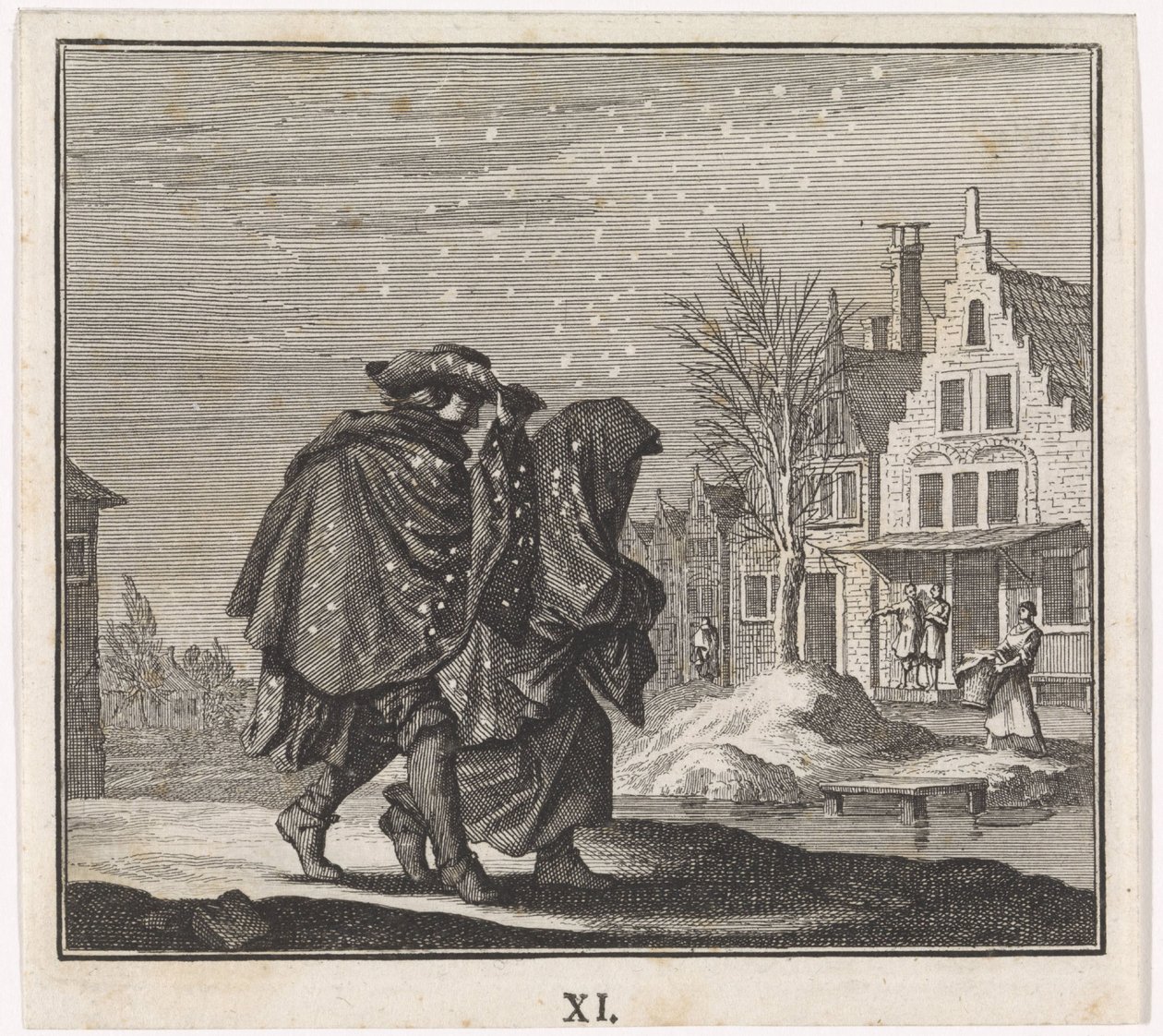 Emblem: snø av Caspar Luyken
