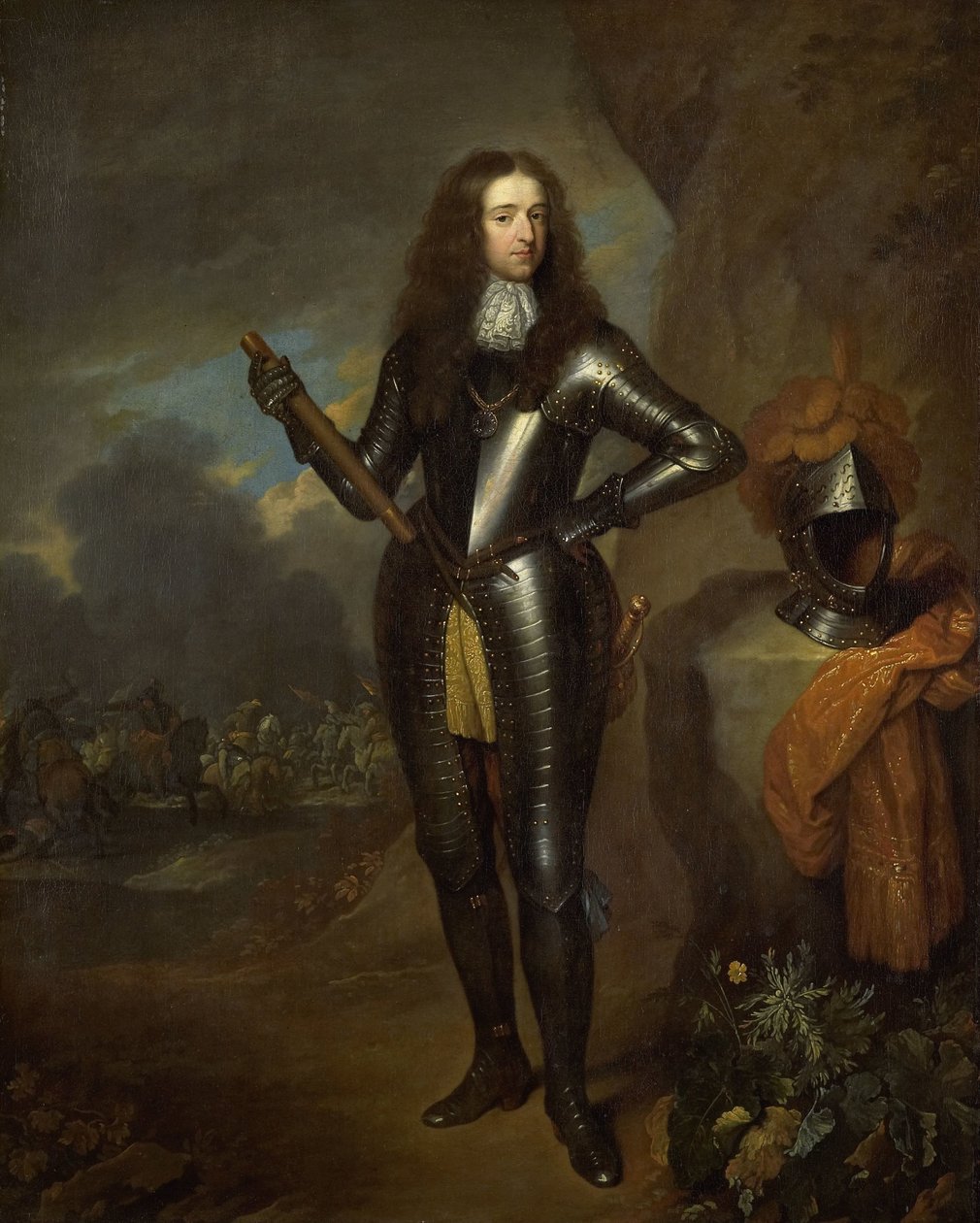 William III (1650-1702), prins av Orange og siden 1689, konge av England av Caspar Netscher (copy after)