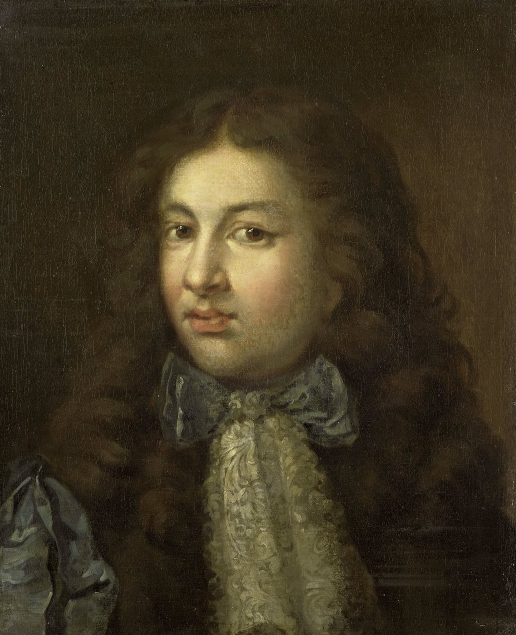 Portrett av Thedoor Netscher (1661-1728), kunstnerens eldste sønn av Caspar Netscher