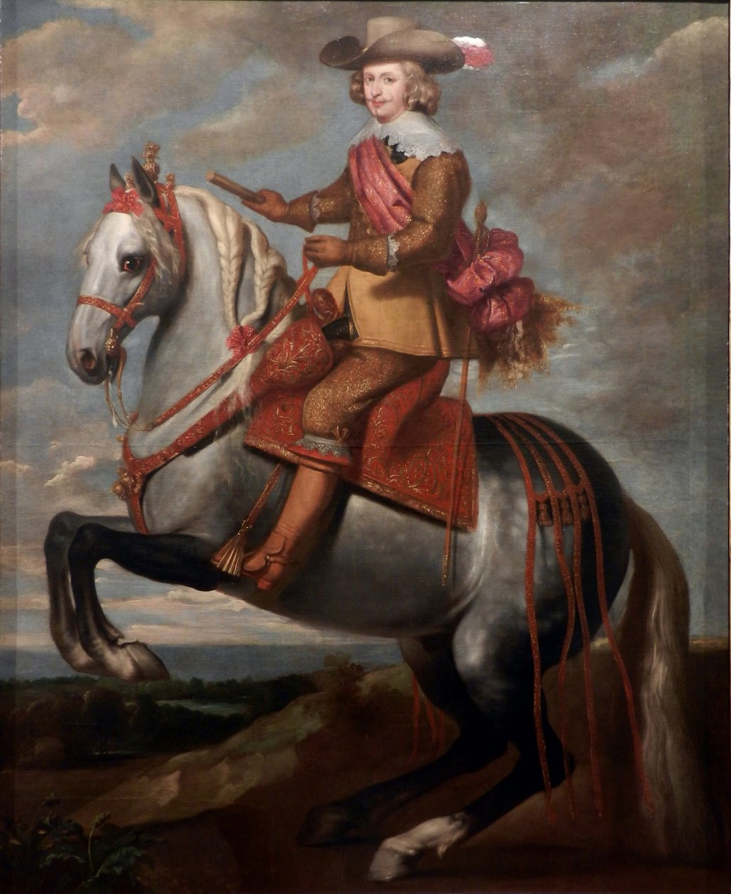 Ridesportrett av kardinal-Infante Ferdinand av Østerrike av Caspar de Crayer