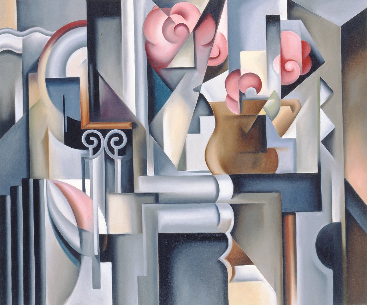 Stilleben med roser av Catherine Abel