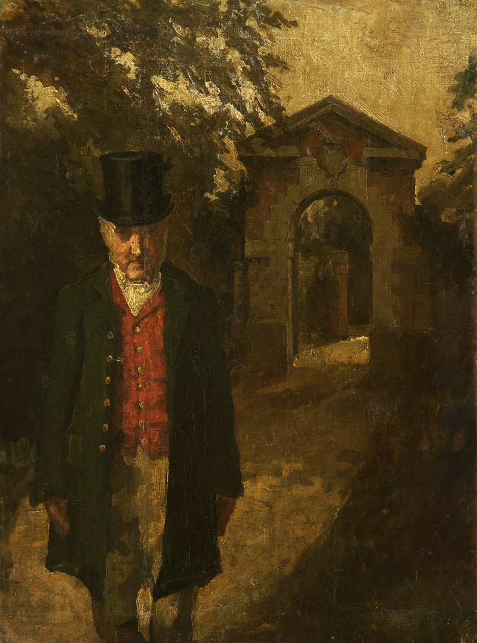 Paul, portieren i Tabley Hall (James Hall, porter ved Tabley i 40 år) av Catherine Barbara Southeby