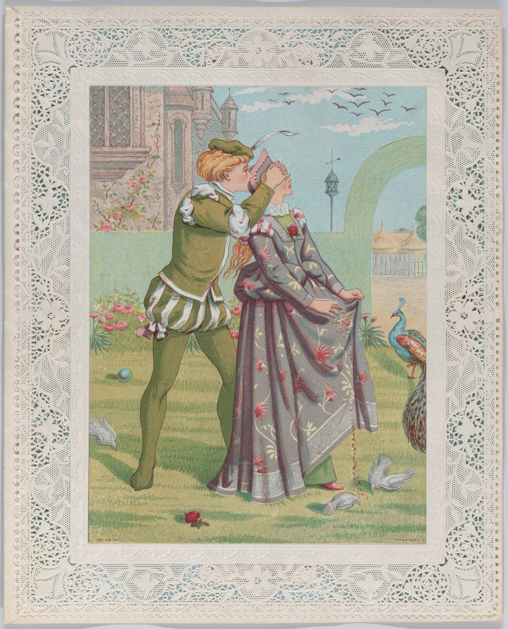 Valentine, 1876. av Catherine Greenaway
