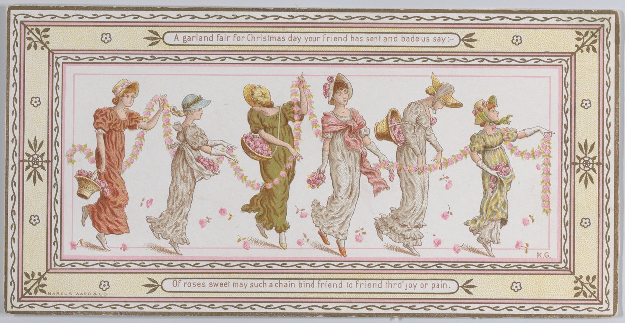 Valentine, 1881. av Catherine Greenaway