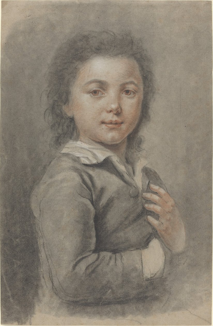 Portrett av en ung gutt av Catherine Lusurier