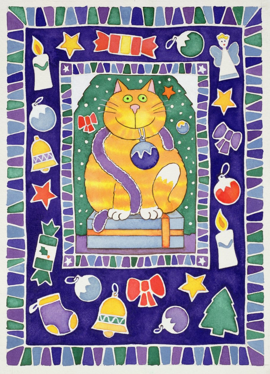 A Cats Christmas, 1995 (wc) av Cathy Baxter