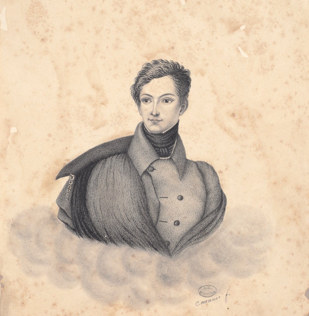 Portrett av Frederick (Fritz) Baciocchi av Cattaneo