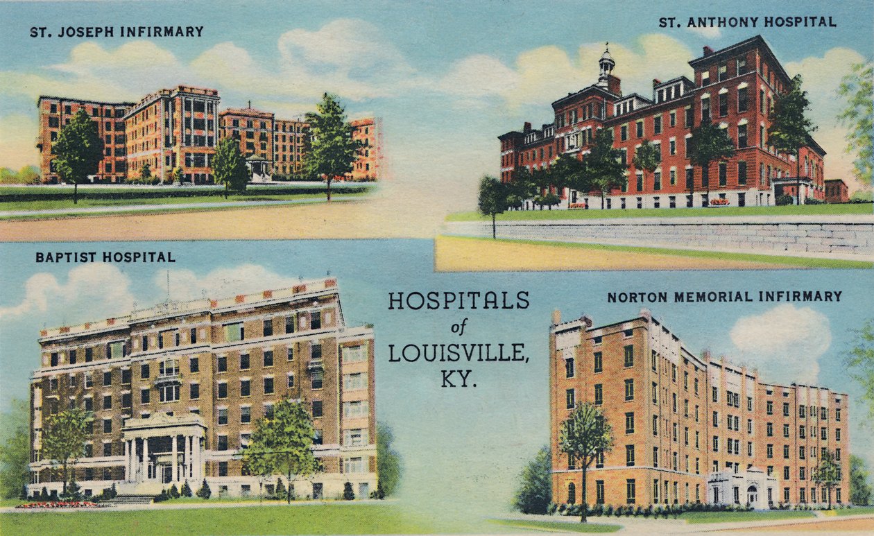 Hospitaler i Louisville, KY., 1942 av Caufield and Shook