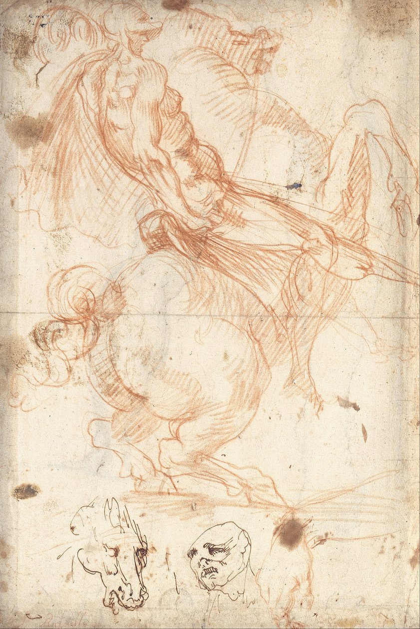 Rytterstudie av Cavalier d’Arpino