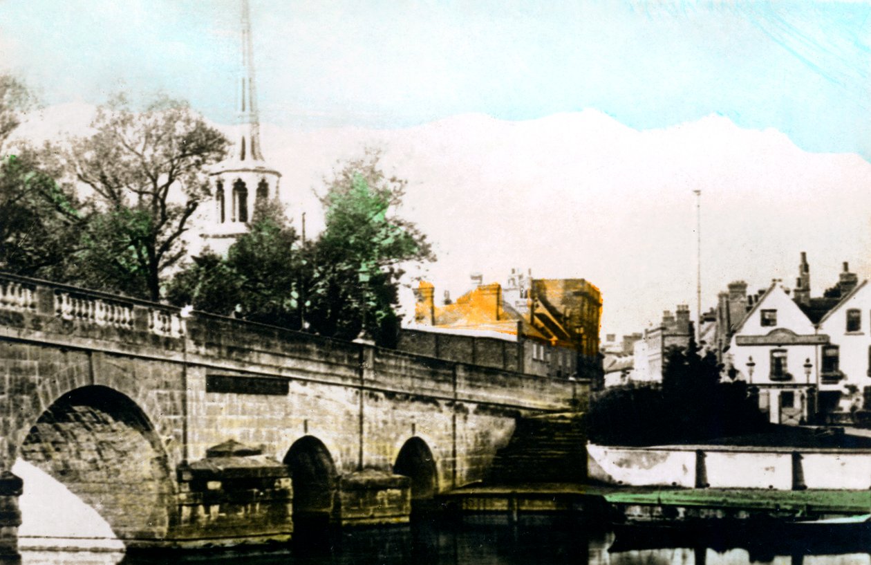 Broen ved Wallingford, Oxfordshire, 1926. av Cavenders Ltd