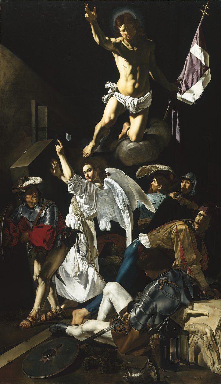 Oppstandelsen, 1619-20 av Cecco de Caravaggio