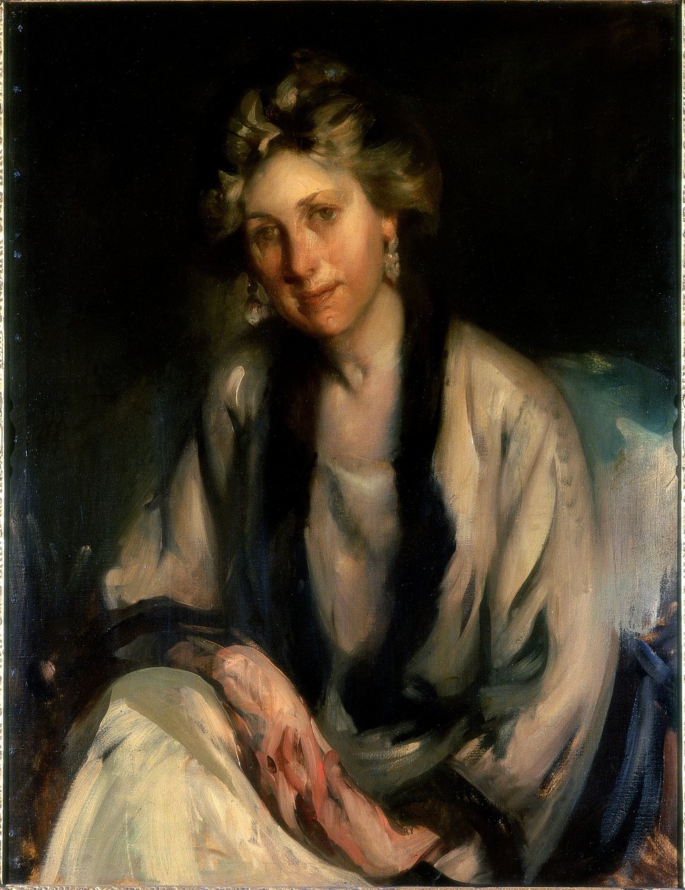Portrett av en dame av Cecil William Rea