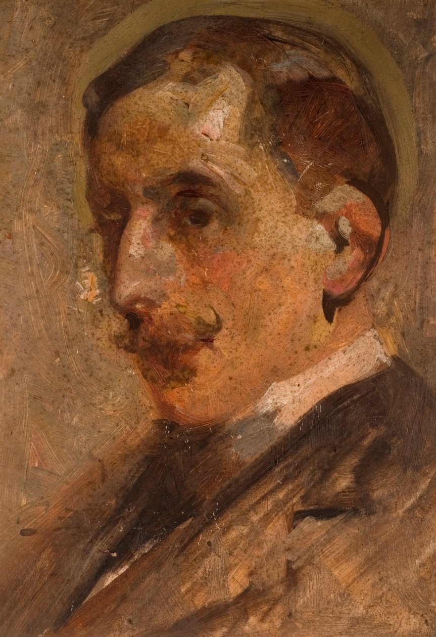 Selvportrett av Cecil William Rea