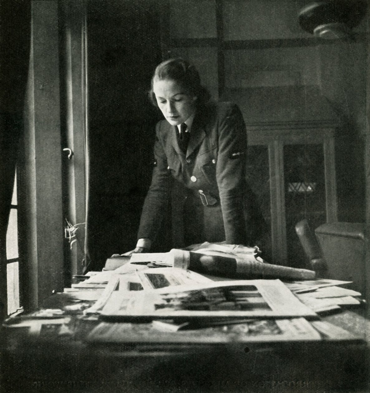 I lesesalen, c1943. av Cecil Beaton