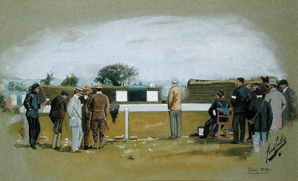 The Pistol Range, Bisley Camp av Cecil Cutler