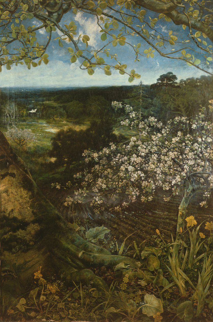 En hymne til våren, 1871 av Cecil Gordon Lawson
