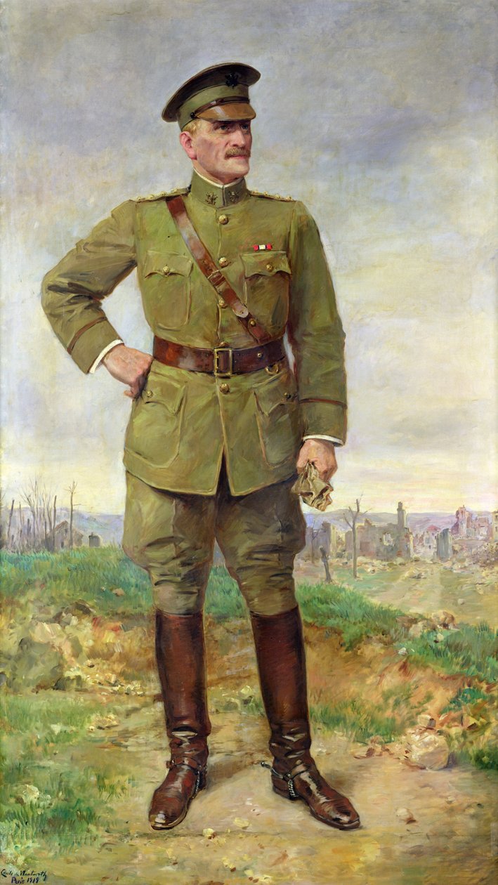 Marshal Pershing (1860–1948) av Cecile de Wentworth