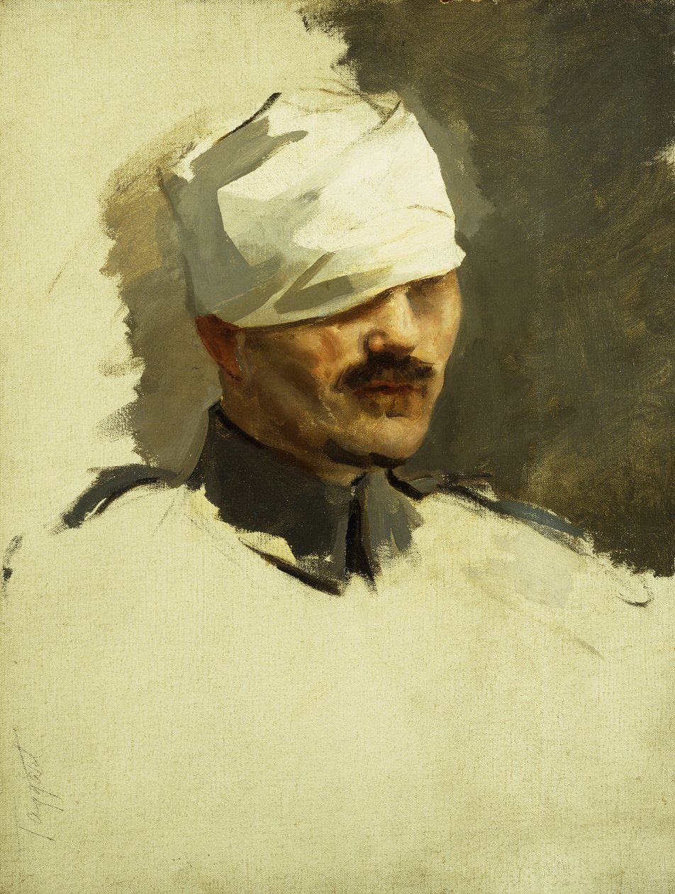 Løytnant Jean Julien Lemordant, ca. 1918 (olje på lerret) av Cecilia Beaux