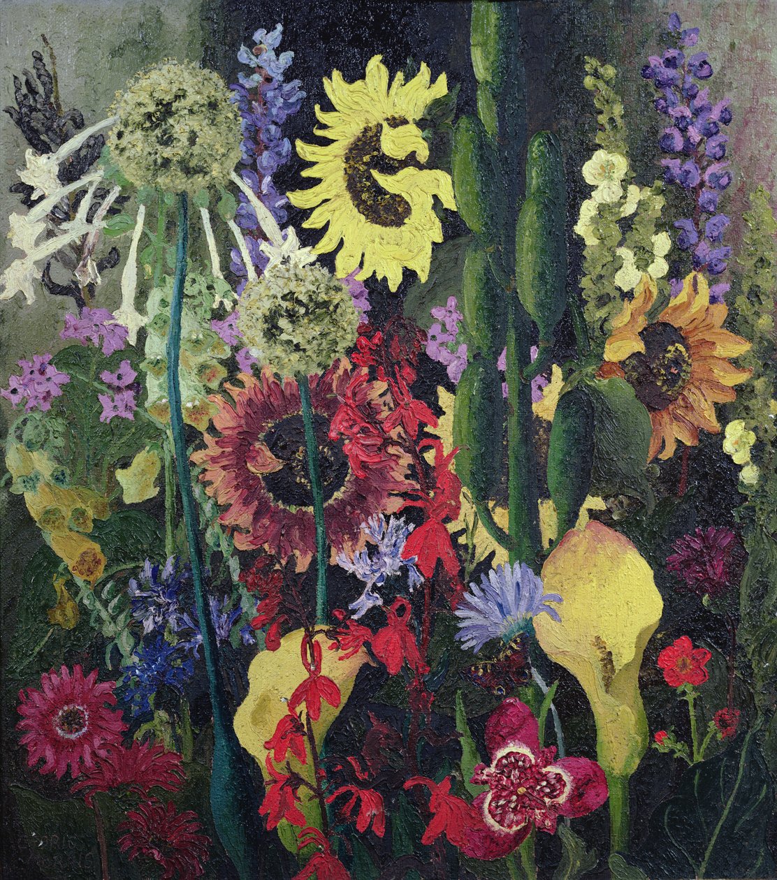 Hagelandskap nr.2 av Cedric Morris