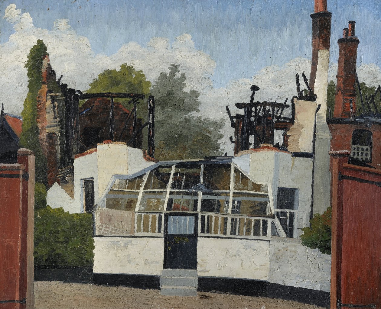 Sløyd skole, Dedham av Cedric Morris