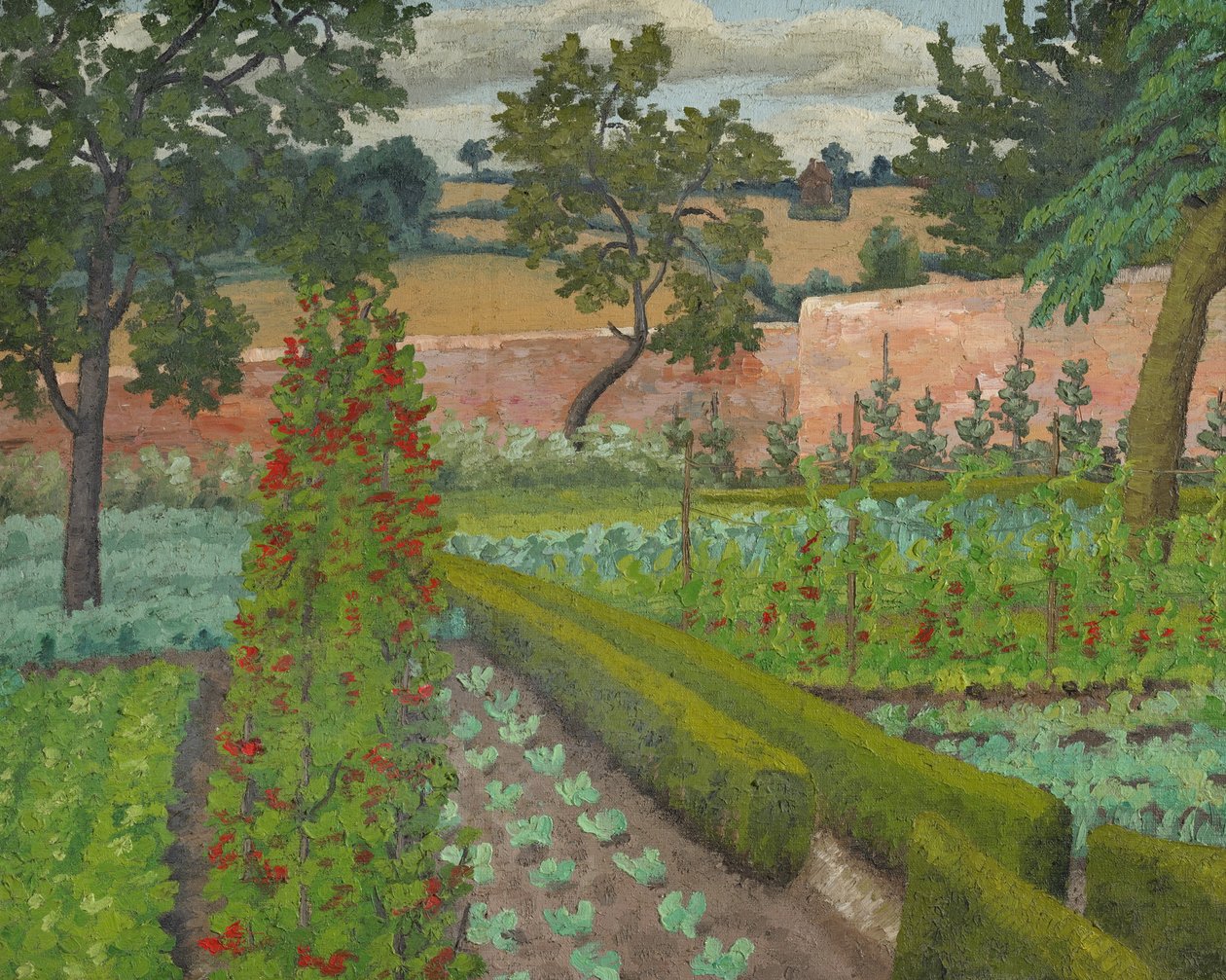 Krigshage (olje på lerret) av Cedric Morris