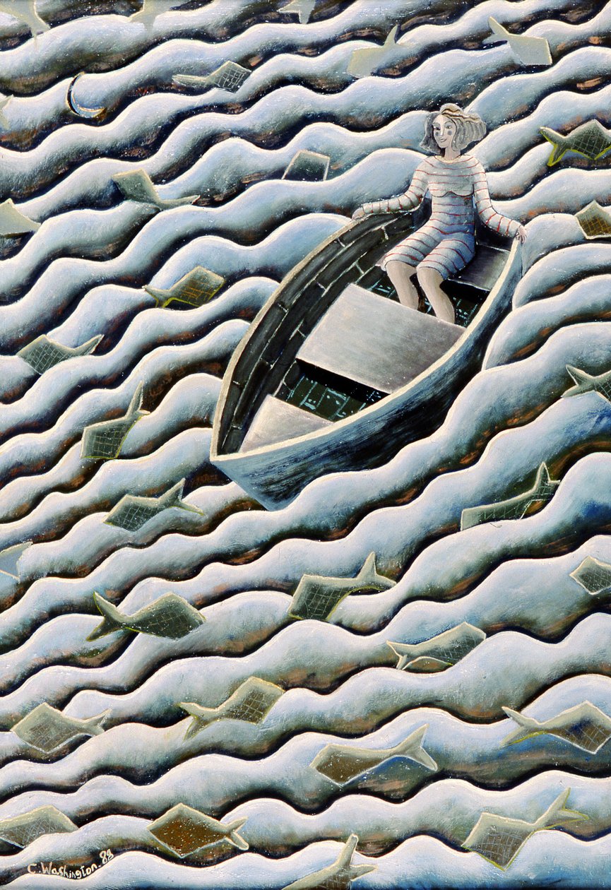 Til sjøs, 1989 av Celia Washington