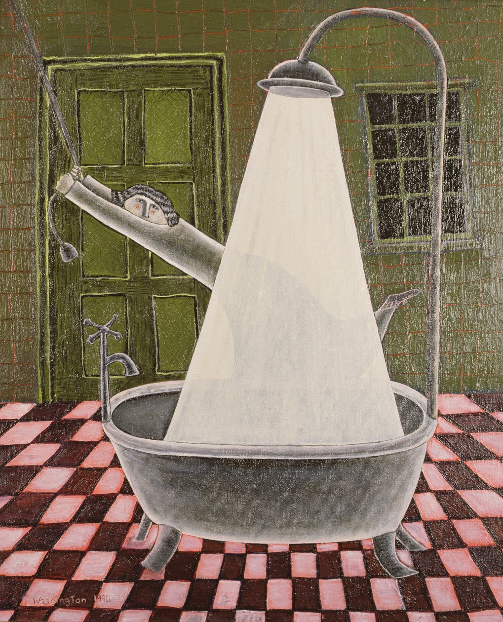 The Shower, 1990 av Celia Washington