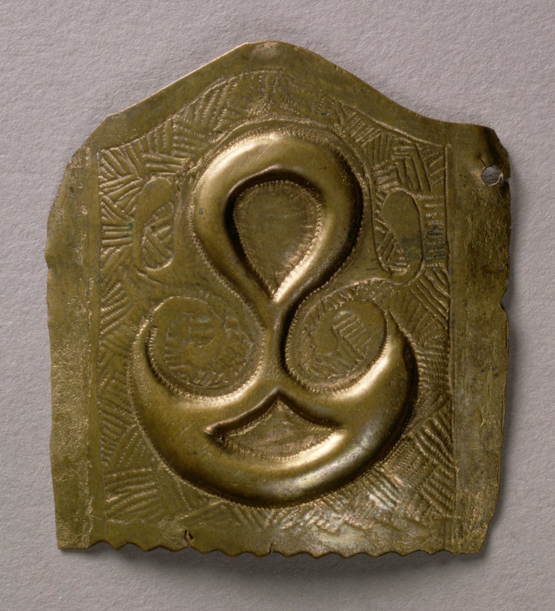 Element fra Standlake Sword, tidlig jernalder, tidlig 3. århundre f.Kr. (kobberlegering) av Celtic