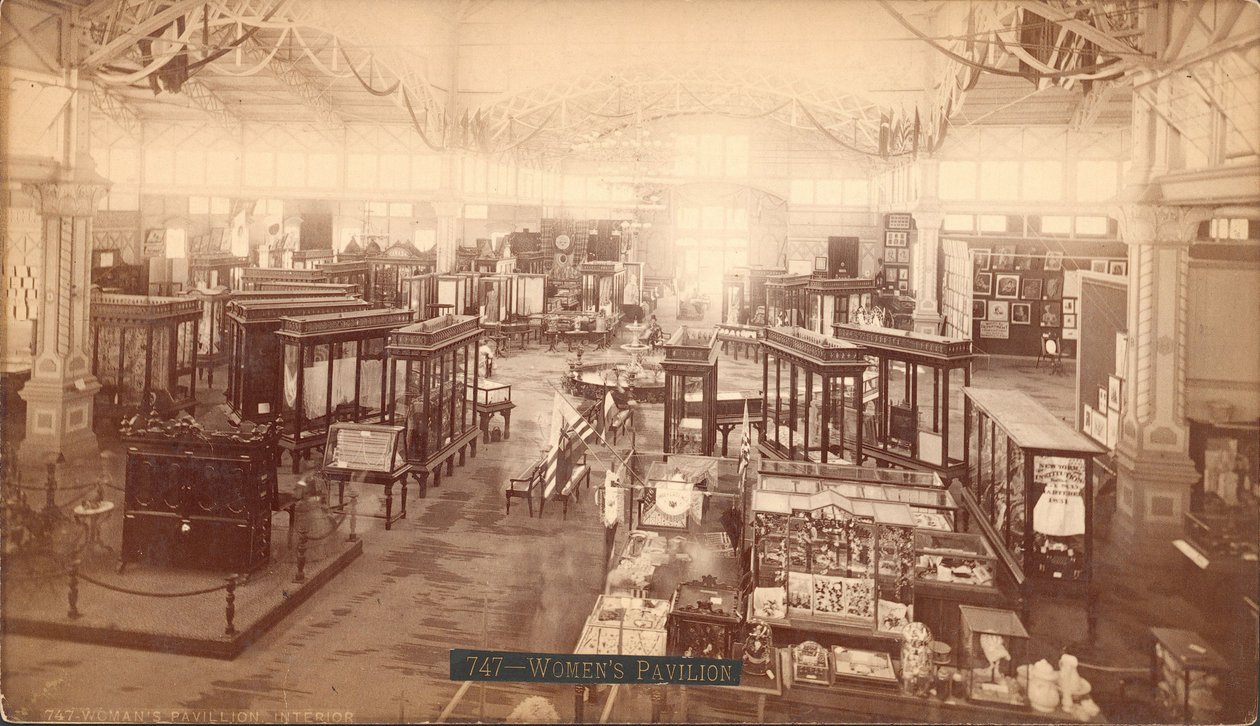 Womens Pavilion, Centennial Exhibition, Philadelphia, 1876 (albumintrykk) av Centennial Photographic Co. Centennial Photographic Co.