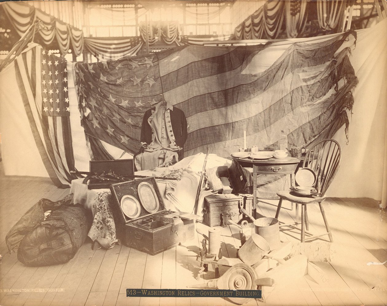 Washington-relikvier - regjeringsbygningen av Centennial Photographic Co.