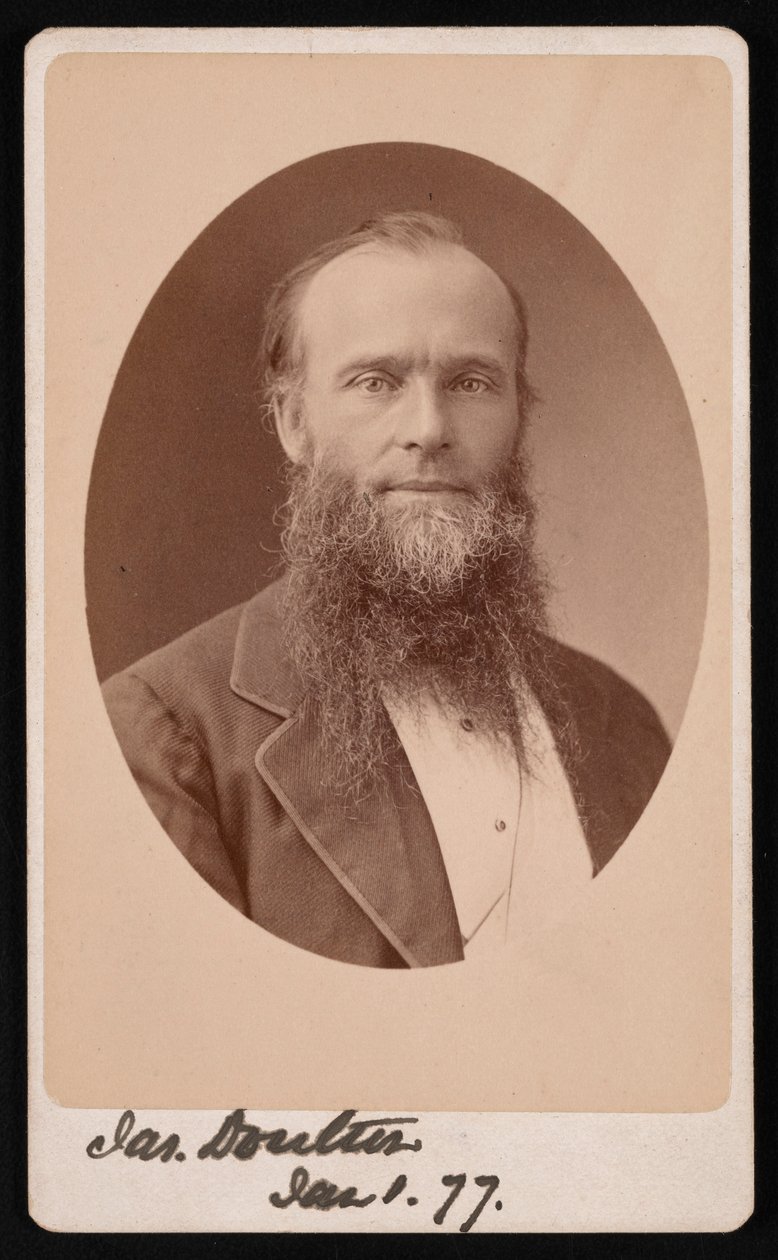Portrett av James Doulton, 1877. av Centennial Photographic Company