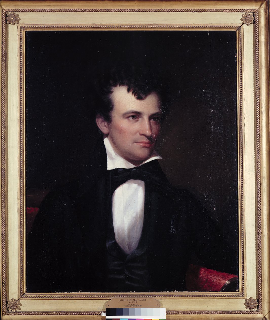 John Howard Payne olje på lerret av Cephas Giovanni Thompson