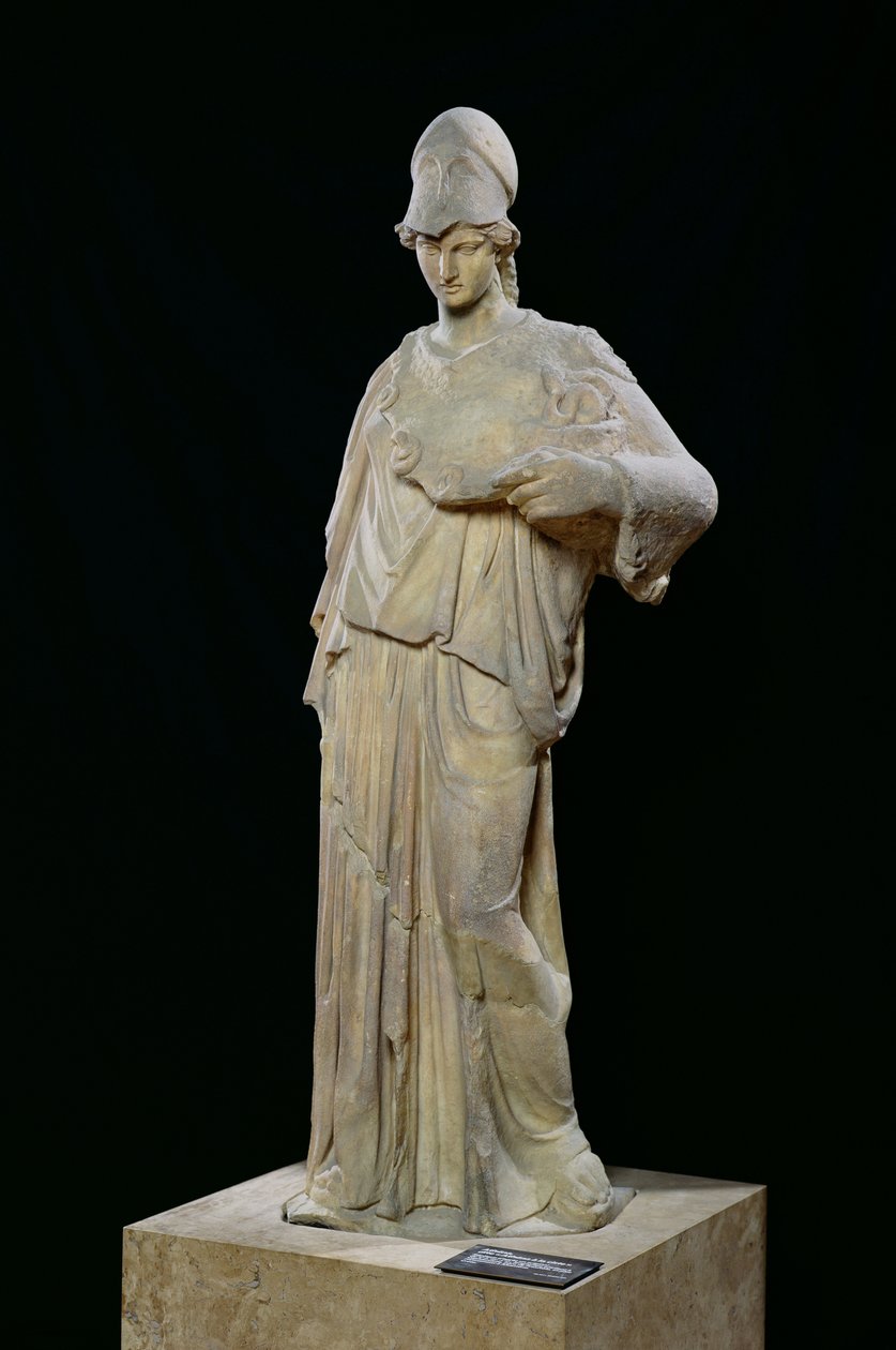 Athena med en cist, romersk kopi av en original fra 400-tallet f.Kr. (marmor) av Cephisodotus