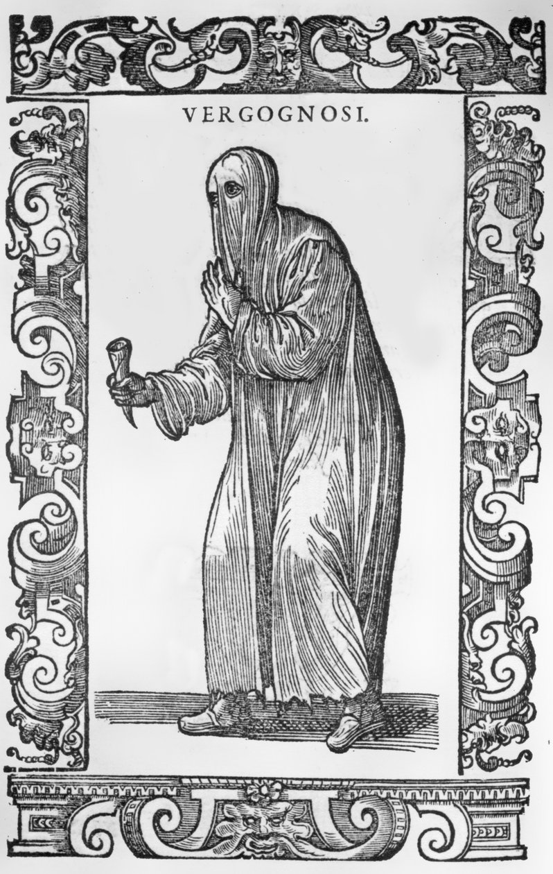 Skammelig 1590 av Cesare Vecellio