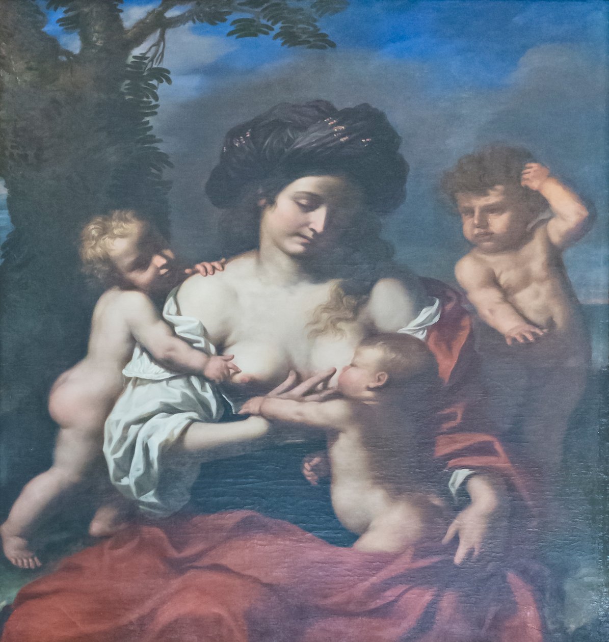 Veldedigheten av Cesare Gennari