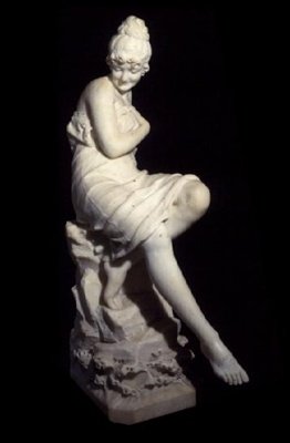 Ved kysten (marmor) av Cesare Lapini