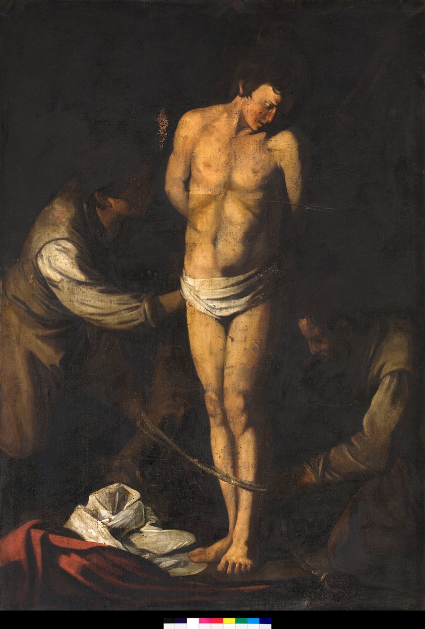 Den hellige Sebastian i Canonicis sakristi, ca. 1768 av Cesare Ligari
