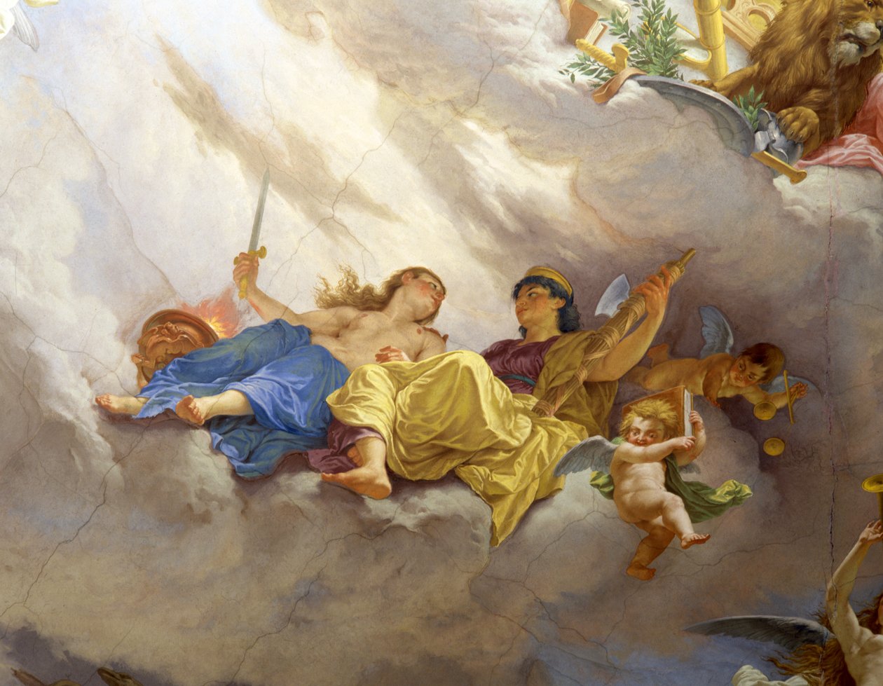 Detalj av taket (detalj av 3433390) av Cesare Mariani