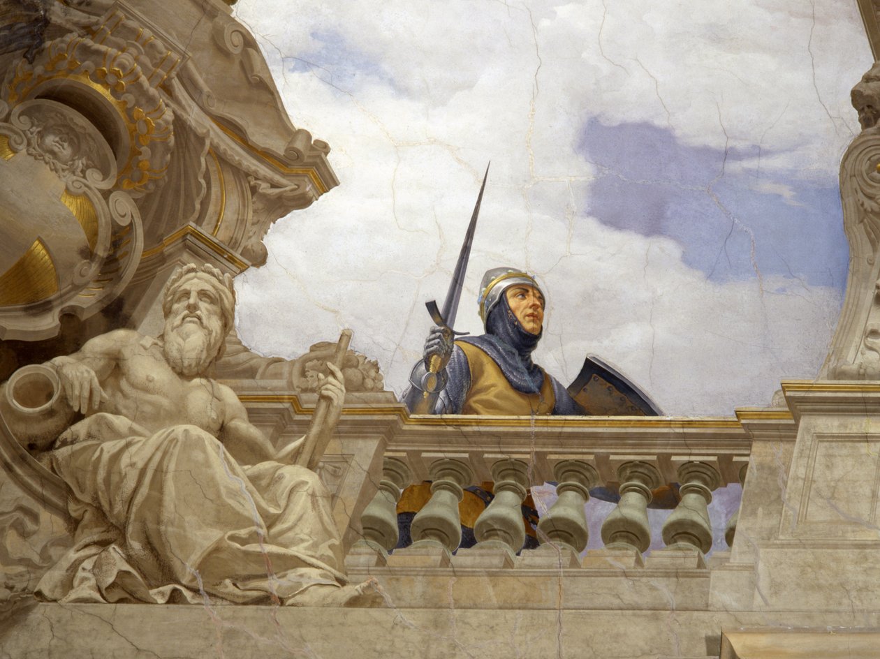 Umberto Biancamano, detalj (detalj av 3433390) av Cesare Mariani