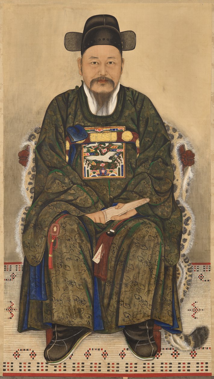 Portrett av en ung offiser av Chae Yongshin (Korean
