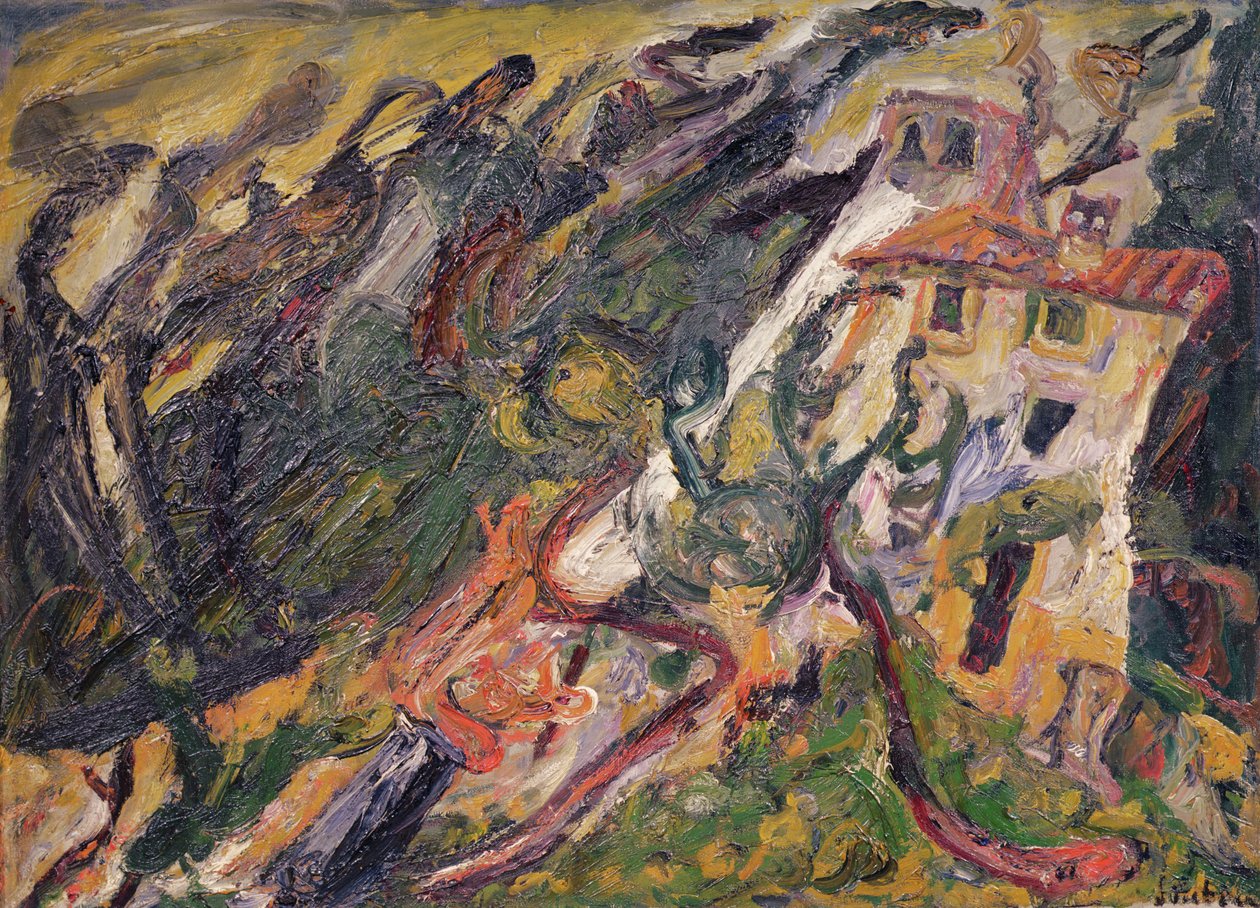 Gorge de Loup sur Vence, ca. 1923 av Chaim Soutine