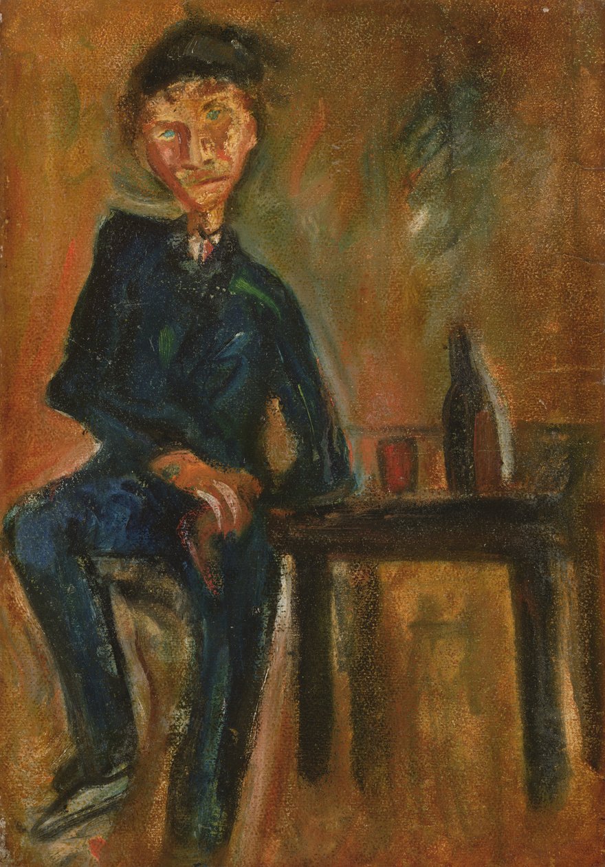 Portrett av Monsieur Almenar, ca. 1920 av Chaim Soutine