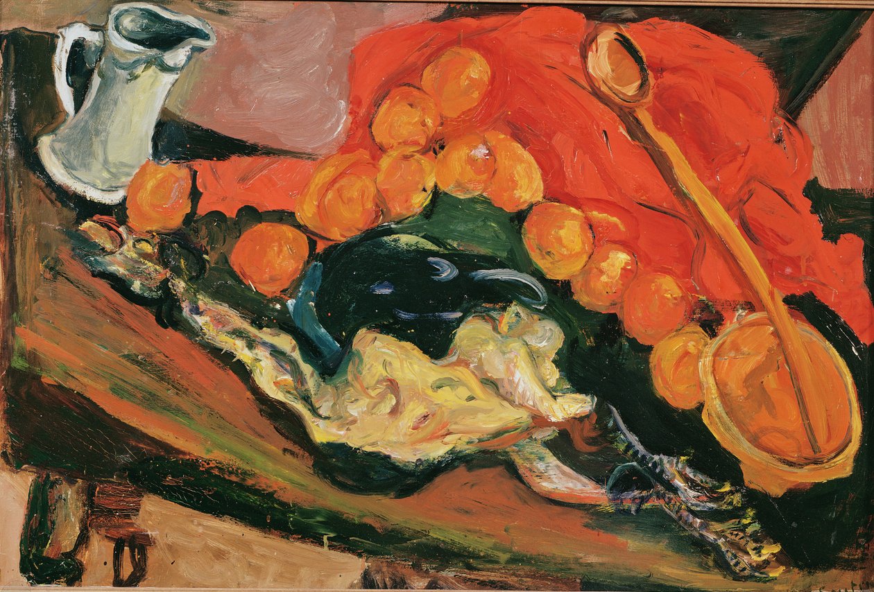 Stilleben med et Tyrkia, 1926 av Chaim Soutine